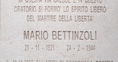 Gli Amici di Bottonaga inaugurano la lapide dedicata a Mario Bettinzoli