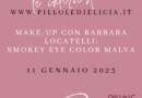 Make-up con Barbara Locatelli: Smokey eye nei toni del malva