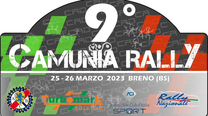 Camunia Rally 2023: si correrà a Bienno, Valsaviore e Astrio