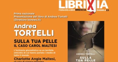 Aspettando Librixia 2023: mercoledì 22 marzo “Sulla tua pelle” di Andrea Tortelli
