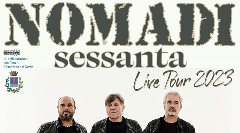 Nomadi live tour 2023, appuntamento sabato 22 luglio a Desenzano del Garda