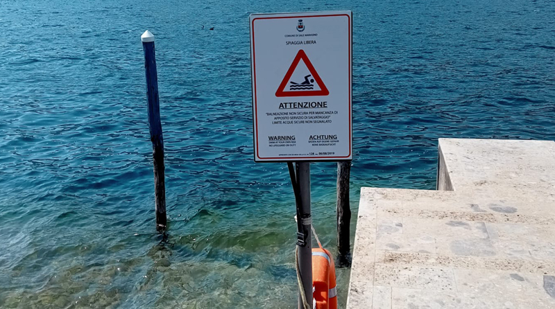 Lago d'Iseo: posizionata in 16 spiagge la cartellonistica informativa per il turismo lacustre