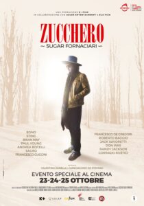 Zucchero per la prima volta al cinema con il film documentario "Zucchero - Sugar Fornaciari"