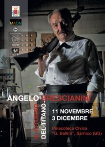 Angelo Bresciani, l’artista palazzolese espone la sua arte alla Pinacoteca Bellini di Sarnico