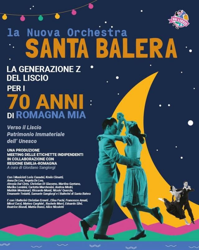 71° Festival di Sanremo: Amadeus annuncia l'esibizione della Nuova Orchestra Santa Balera che eseguirà il celebre brano "Romagna mia"