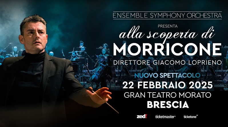 "Alla scoperta di Morricone", il nuovo spettacolo per orchestra diretta da Giacomo Loprieno