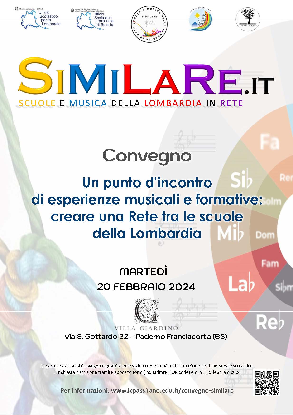 Similare.it, la Lombardia mette in rete le iniziative in ambito musicale delle sue scuole. All'IC guidato dalla Dott.ssa Spatola il compito di progettare, coordinare, organizzare e gestire il sito