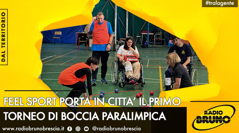 Con il Trofeo Nikolajewka-Feel Sport arriva in città il torneo interregionale di boccia paralimpica