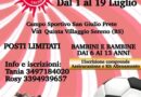 Villaggio Sereno: arriva il Footbal Summer Camp Sereno