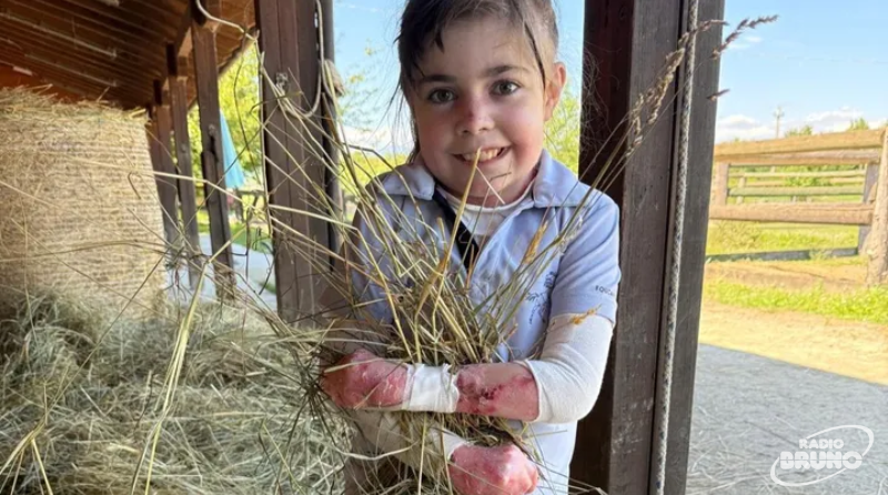Foto: Rebecca, in uno scatto diffuso sulla piattaforma gofundme
