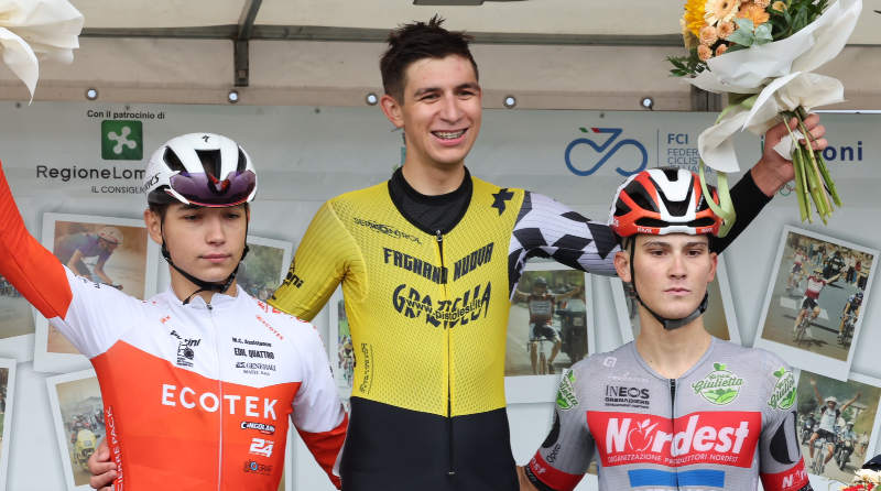 Ciclismo, Yuri Oliinyk secondo a Camignone: tre atleti del Team ECOTEK Zero24 tra i primi sei