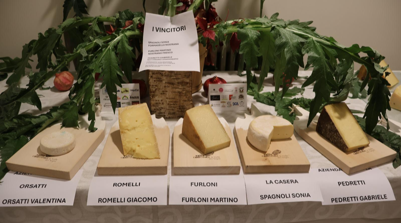 Fiormaggi 2026, premiati i migliori formaggi di malga della Valle Camonica: tutti i vincitori