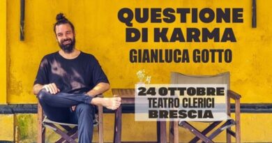 Gianluca Gotto sale sul palco del Teatro Clerici Sabato 24 ottobre Gianluca Gotto sale sul palco del Teatro Clerici Sabato 24 ottobre