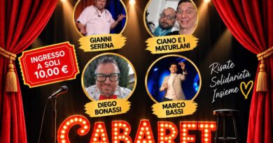 “Doniamo un sorriso”: a Villanuova sul Clisi una serata di cabaret all’insegna della solidarietà “Doniamo un sorriso”: a Villanuova sul Clisi una serata di cabaret all’insegna della solidarietà